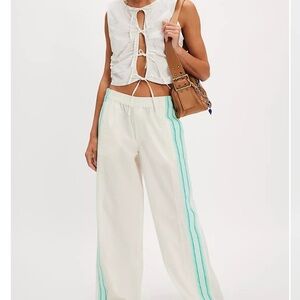 NWT!! Team Spirit Pull on Pant Aqua Combo